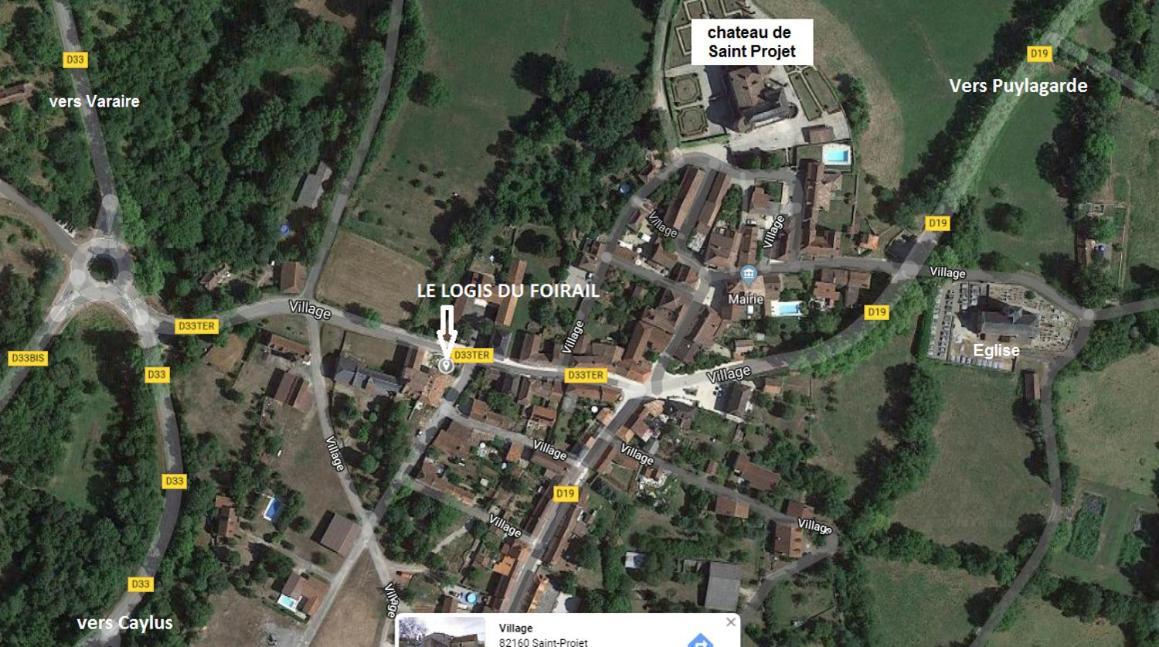 Le Logis Du Foirail Apartment Saint-Projet  Exterior photo
